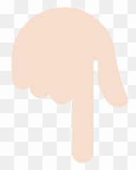 Twemoji2 1f447 - Illustration Emoji,African Emoji