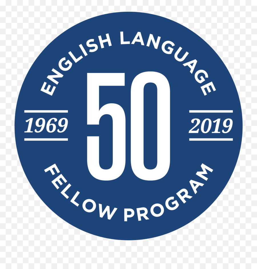 50th Anniversary - English Language Programs Dot Emoji,8d Emoji