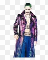 Joker Png - Jared Leto Joker Coat Emoji,Harley Quinn Emoji