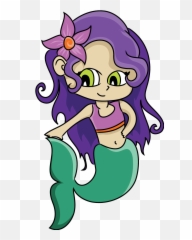 Mermaid Free To Use Cliparts In 2020 - Under The Sea Cartoon Emoji
