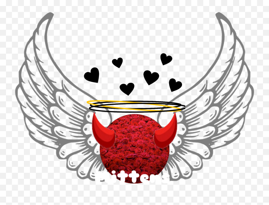 Angle Demon - Transparent Background Eagle Wing Png Emoji,Hyper Emoji