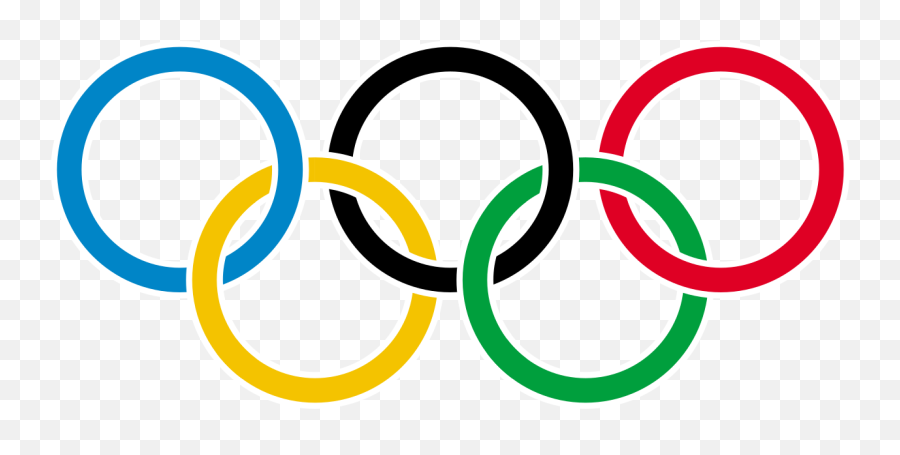 Olympic Rings With White Rims - Olympic Rings Emoji,Scottish Terrier Emoji