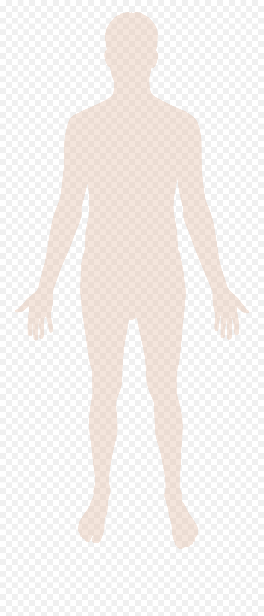 Human Body Silhouette - Human Body Outline Svg Emoji,Naked Man Emoji
