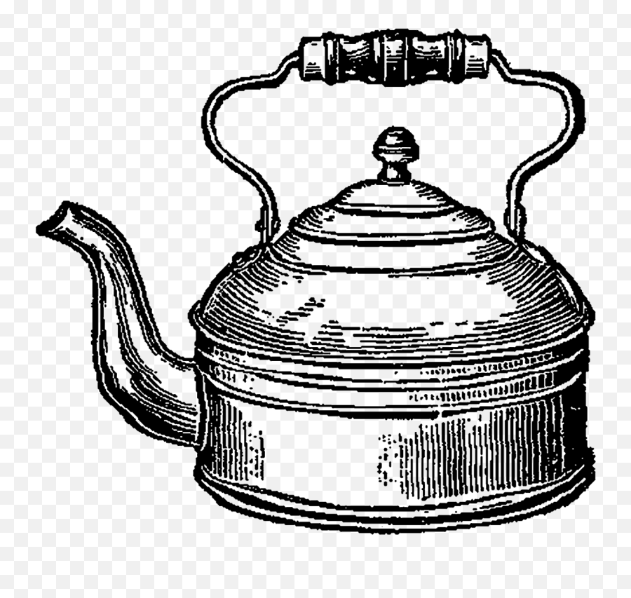 Kettle Drawing Pencil Transparent Png - Drawing Of Tea Kettle Emoji,Kettle Emoji