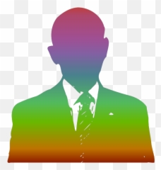 Obama Pride Noface - Gay Clipart Emoji