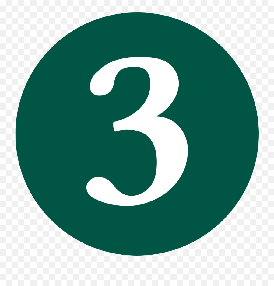 3 Green - 3 Png Circle Green Emoji,Money Arrow Emoji