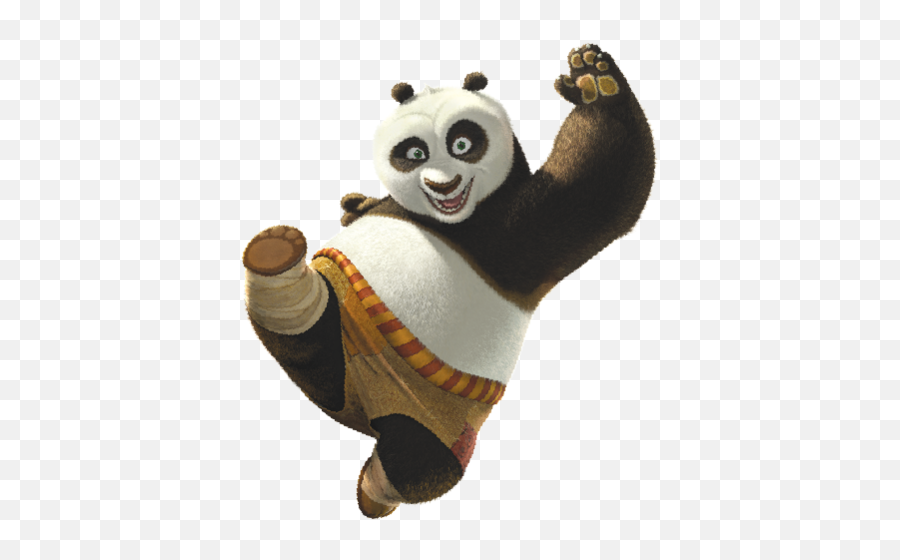 Kung Fu Panda Emoji - Po Kung Fu Panda Transparent Background,Panda Emoji