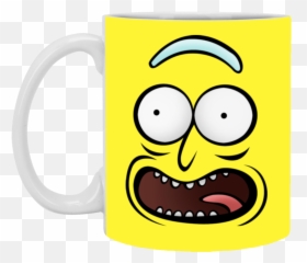 pickle rick face png - Rickz Pickles Funny Face Emoji Sanchez Png