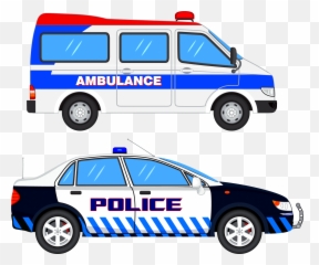Emergency Clipart Ambulance Light Emergency Ambulance Light - Police Car Clipart Png Emoji,Ambulance Emoji