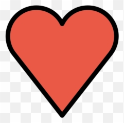 Heavy Black Heart - Emoji