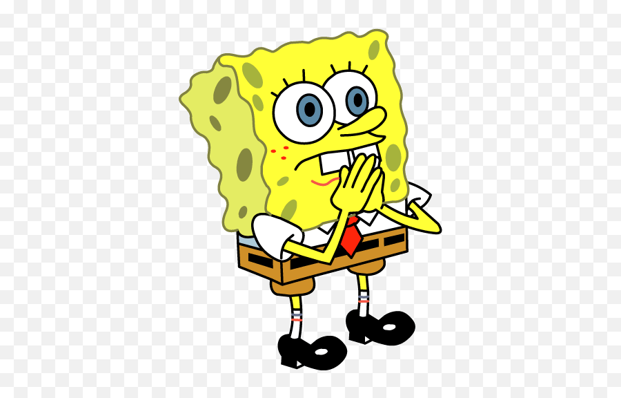Spongebob Squarepants Clipart - Spongebob Gif Transparent Background Emoji,Emoji Asustado