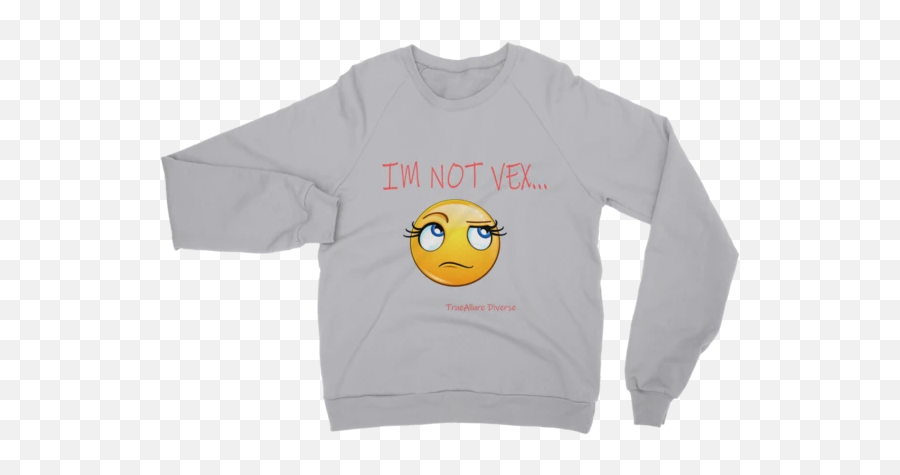 Im Not Vex Classic Adult Sweatshirt U2013 Trueallurediverse - Sweater Emoji,Carpet Emoji