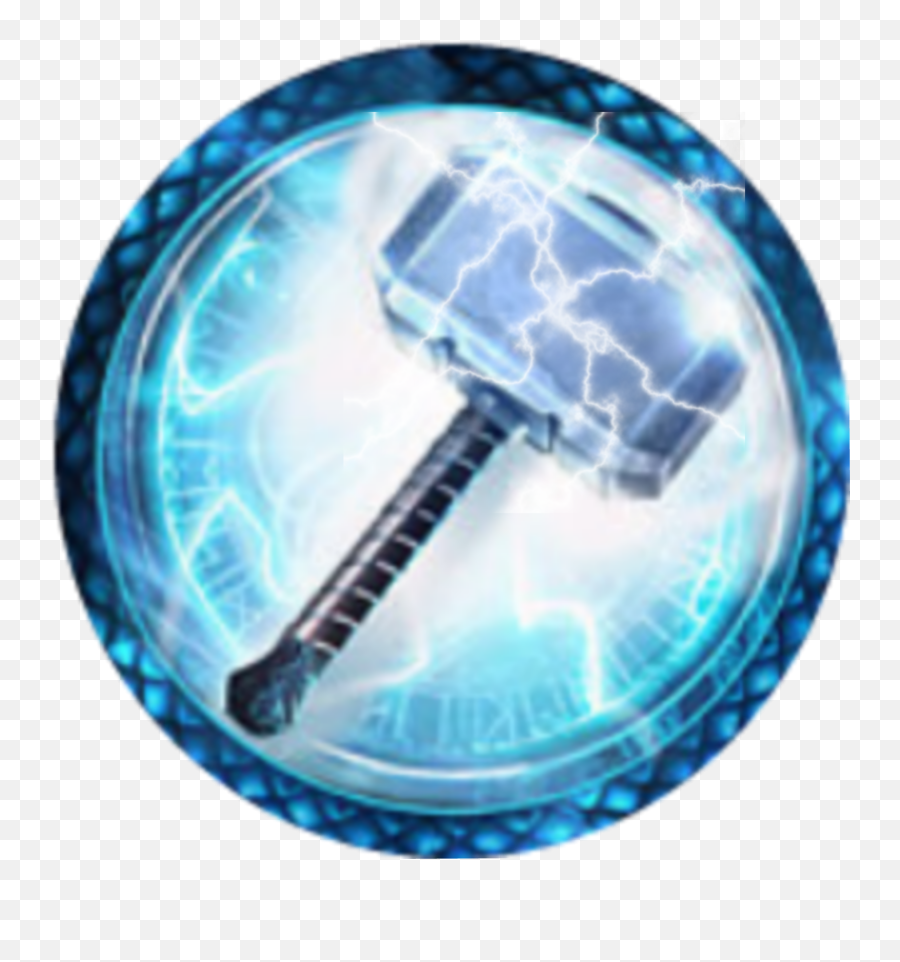 Thor Godofthunder Avengers Marvel - Sphere Emoji,Mjolnir Emoji