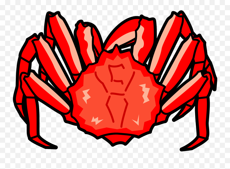 Red King Crab Clipart Free Download Transparent Png - Red King Crab Emoji,King Hat Emoji