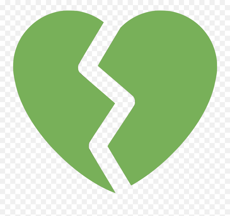Broken Heart Emoji Transparent,Heartbreak Emoji