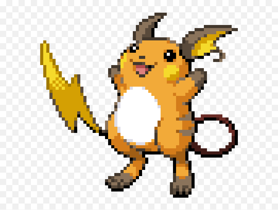 Pikachu Raichu Sprite Image Gif - Pikachu Png Download 750 Raichu Sprite Png Emoji,Pikachu Emoji