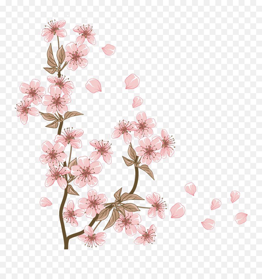 Sakura Flower Sticker By Lavandelilin - Bible Verse Cherry Blossoms Emoji,Sakura Flower Emoji