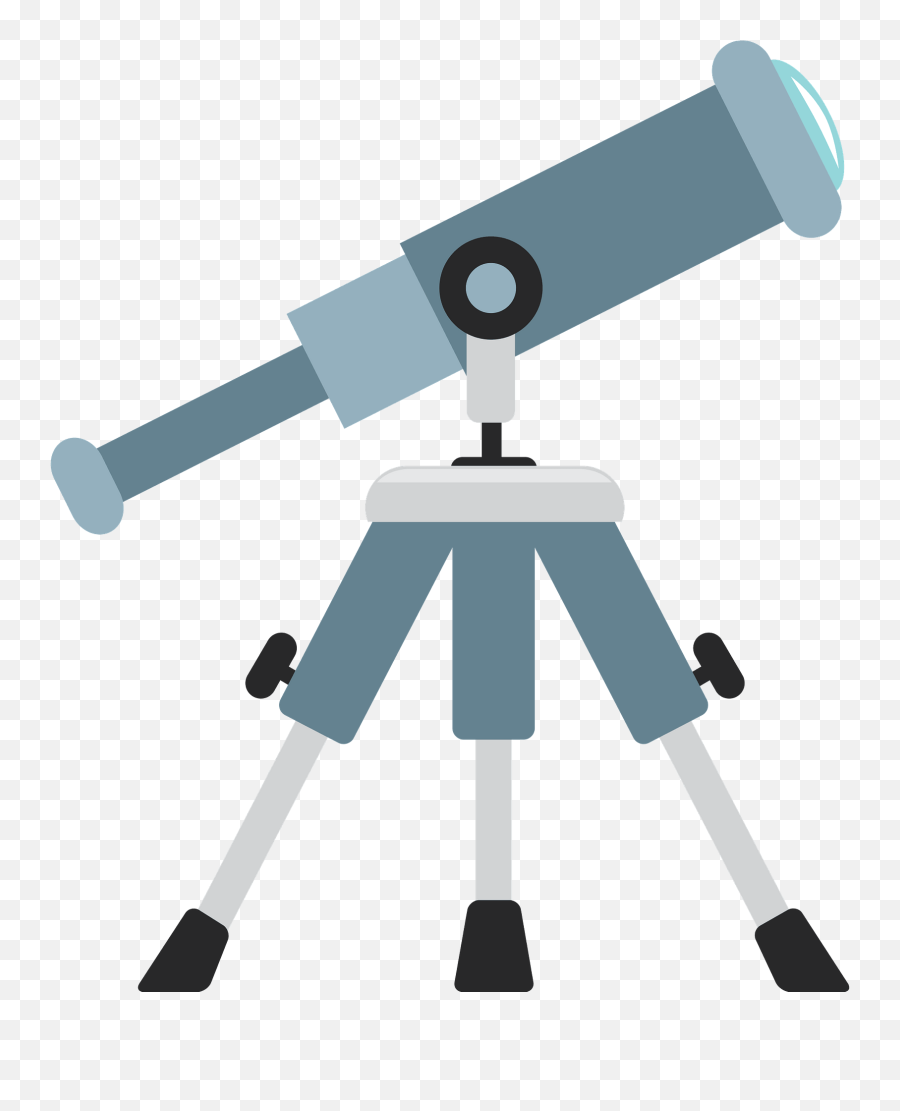 Telescope Clipart - Tripod Emoji,Telescope Emoji