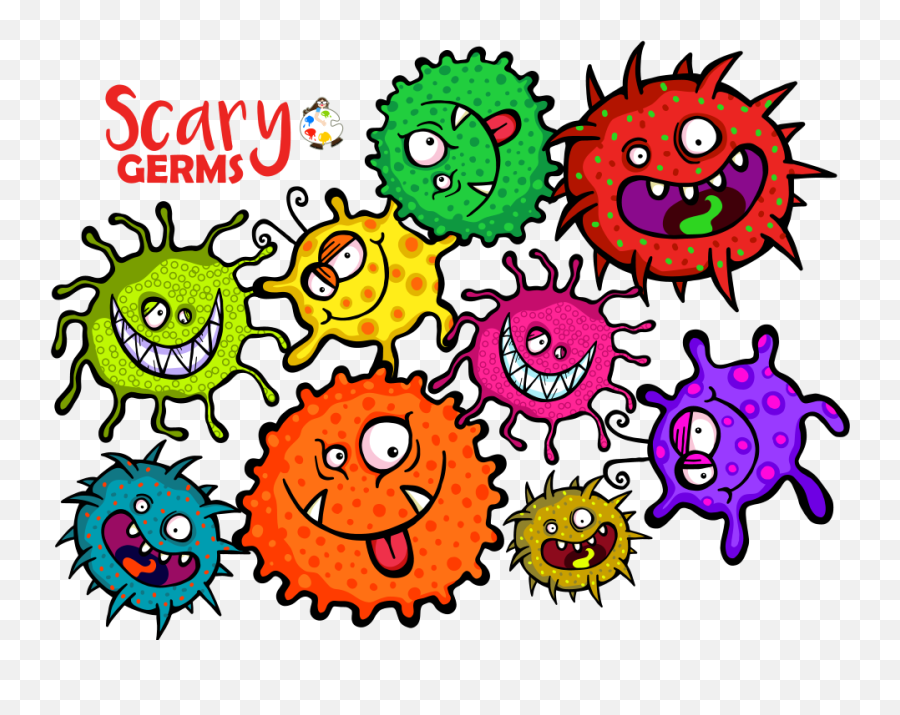 Prawnys Clip Art Shop - Germs Clipart Emoji,Germ Emoji