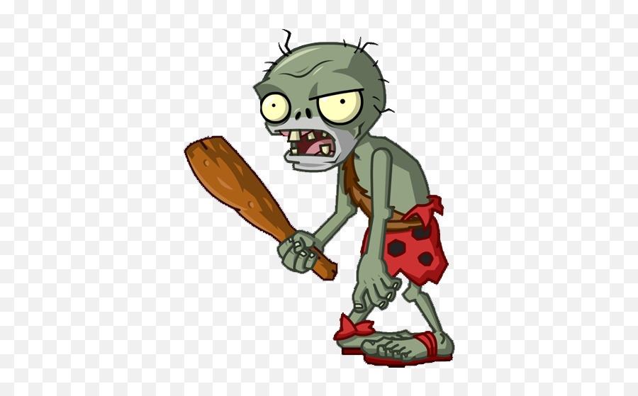 Zombie Caveman - Zombie Plant Vs Zombie Png Emoji,Caveman Emoji