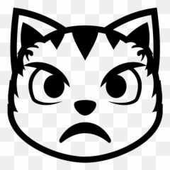 Emojione Bw 1f63e - Cat Owner T Shirt Emoji,Kodak Black Emoji