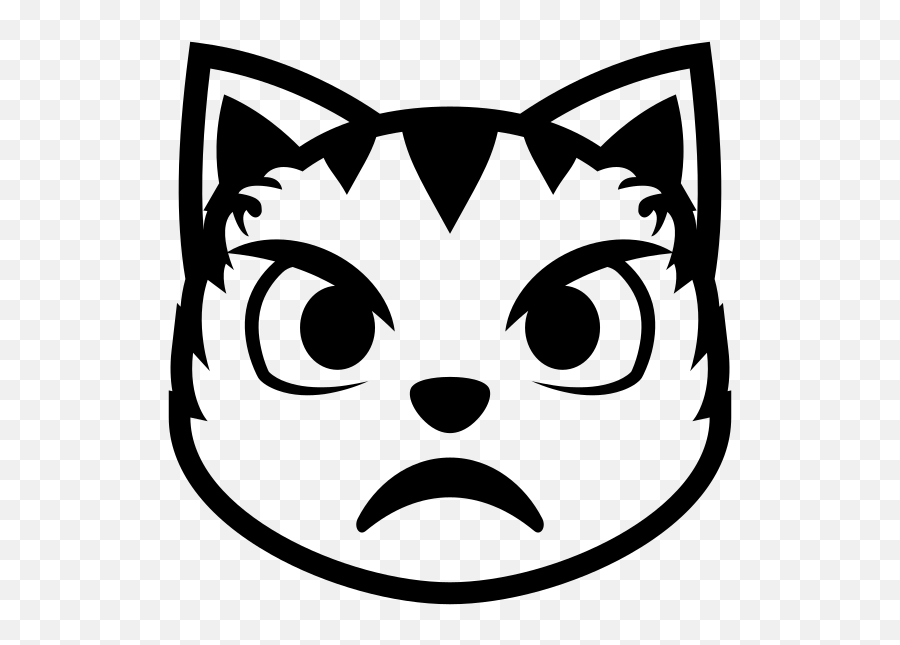 Emojione Bw 1f63e - Cat Owner T Shirt Emoji,Kodak Black Emoji