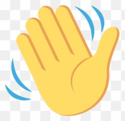 Emojione 1f44b - Waving Hand Emoji Png,Hand Emoji