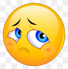 Confused Emoticon Free Download Clip Art - Sad Emoji