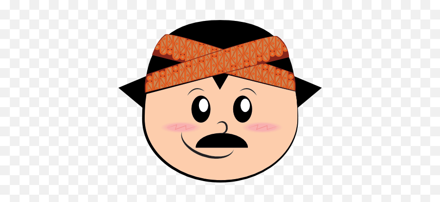 Funny Man Cartoon Face - Funny Cartoon Stickers Png Emoji,Mustache Man Emoji