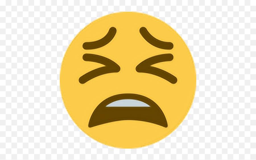 Disgust Tired Sleepy No Unhappy Upset Annoyed Frown Emo - Emoji Cansado,Disgust Emoji