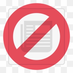 Download Red Circle Cross Out Png - Transparent Emoji