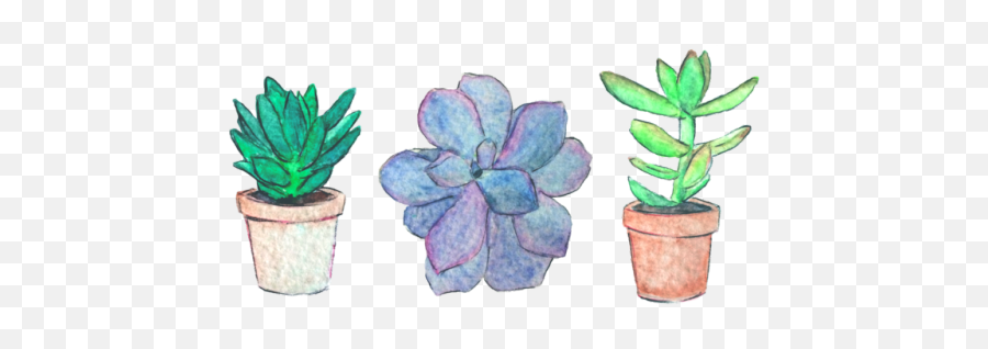 Picture - Png Tumblr Plants Emoji,Succulent Emoji