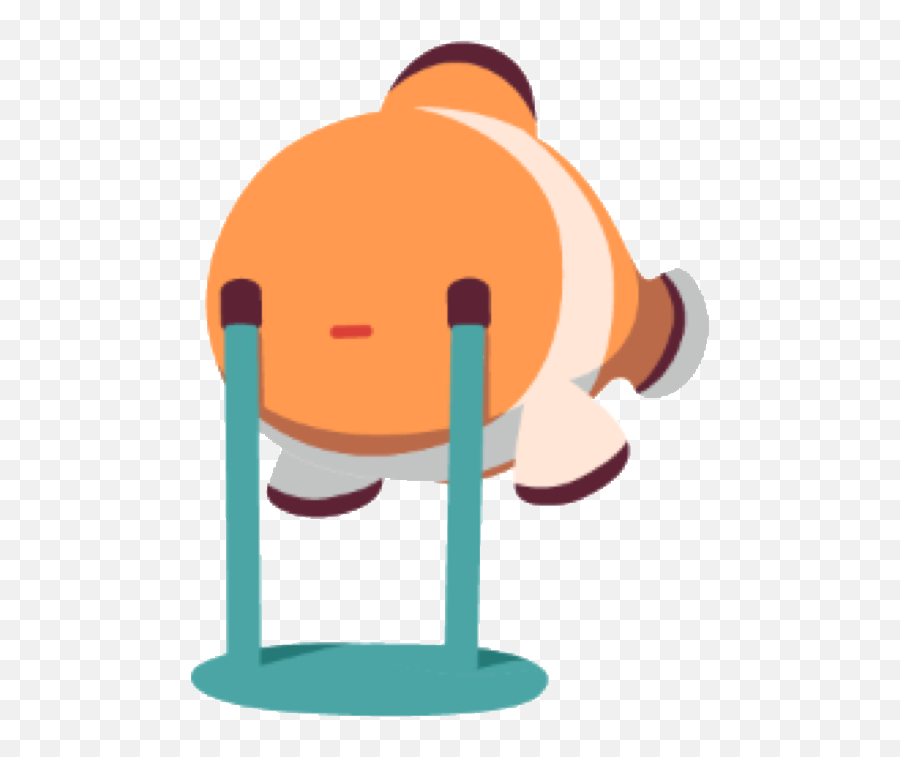 Sad Clownfish Fish Cute Cuteanimal - Sad Clown Fish Cartoon Emoji,Clown Fish Emoji
