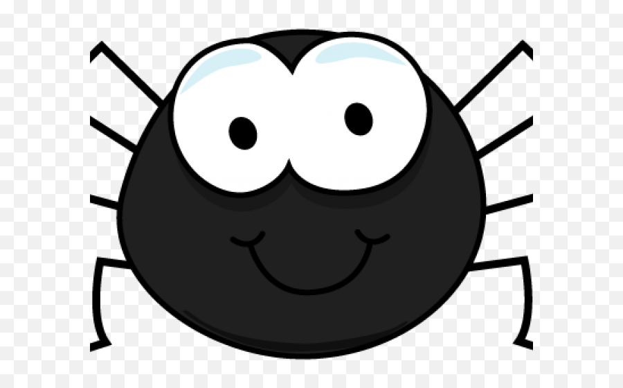 13 Spider Clipart Smiley Free Clip Art - Clipart Trick Or Treat Black White Emoji,Spider Emoticon