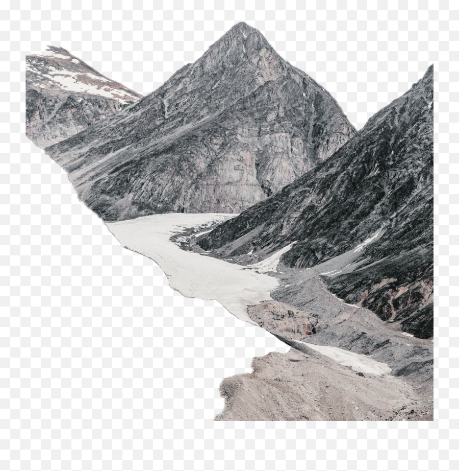 Mountains Hill Cliff Cliffs Hills Snow - Iphone X Emoji,Mountains Emoji
