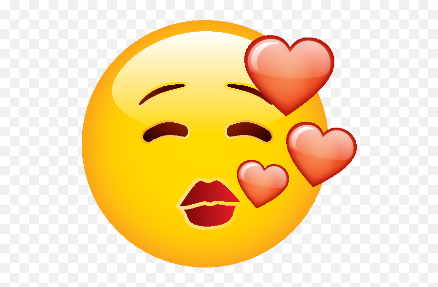 Emoji - Smiley,Blowing Kiss Emoji