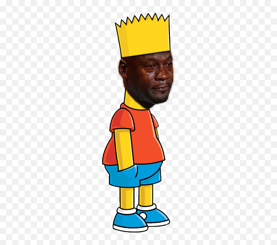 Post Your Favorite Crying Michael Jordan From This Guyu0027s - Simpsons Bart Emoji,Crying Jordan Emoji