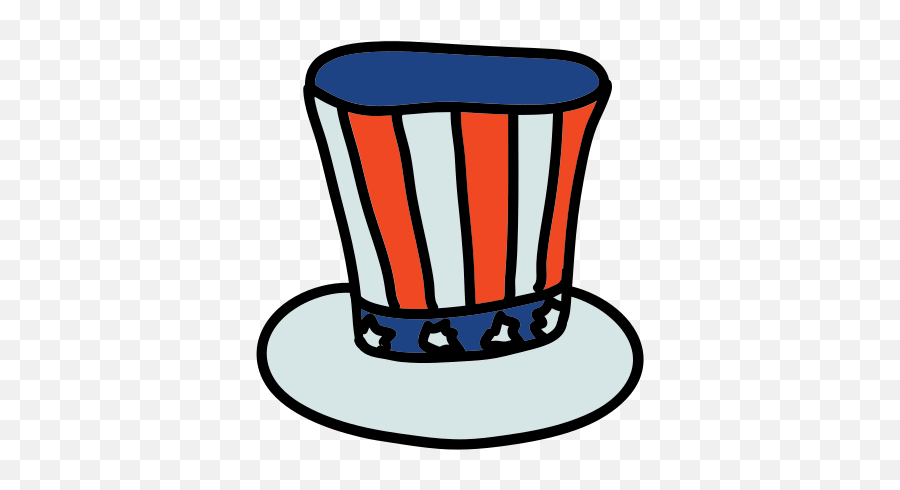 American Hat Icon - Clip Art Emoji,Straw Hat Emoji