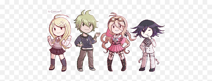 S Capricult Kokichicult Danganronpa Amino - Kokichi Rantaro And Miu Emoji,Gremlin Emoji