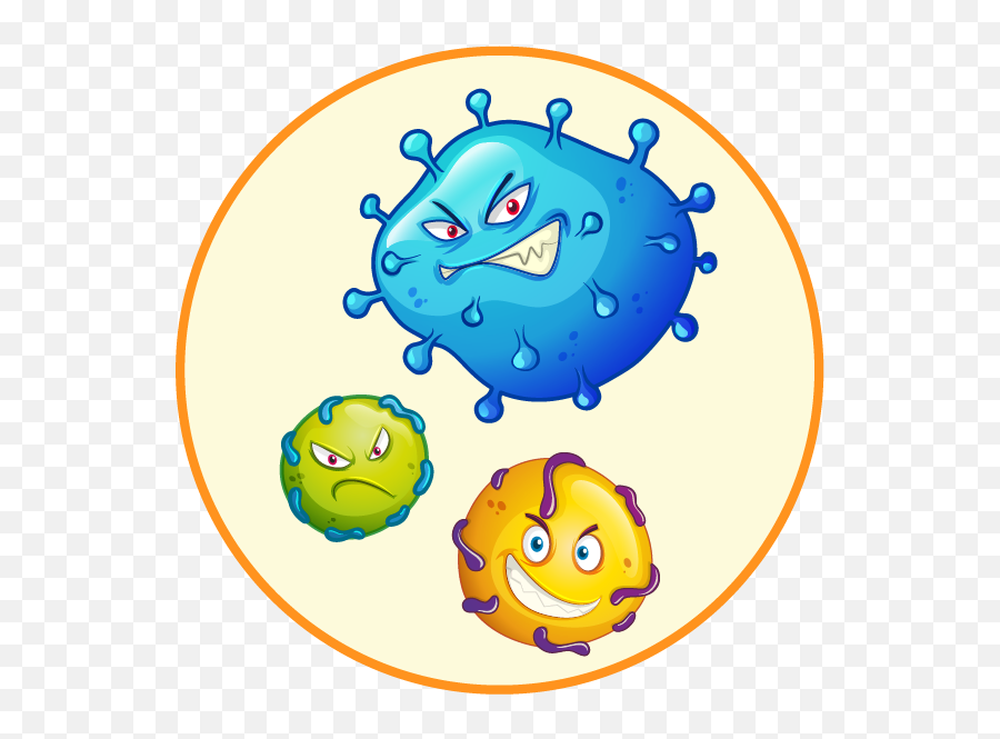 Tocoma - Bacteria With Facial Expressions Emoji,Diarrhea Emoticon