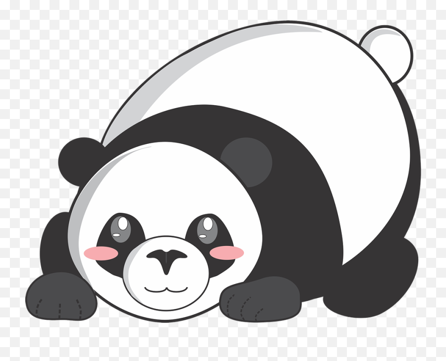 Free Panda Bear Illustrations - Giant Panda Endangered Drawing Emoji,Shrug Emoji