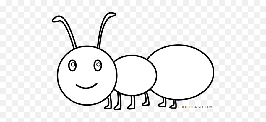 Picnic Ants Coloring Pages Picnic Ants Free Printable - Ant Clipart Black And White Emoji,Ant Emoji