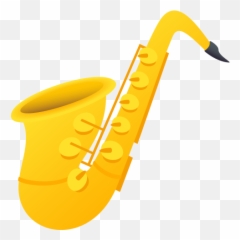 Emoji Saxophone Instrument De - Trumpet,Saxophone Emoji