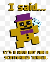 Scottgames Teaser - Language Emoji,Jackass Emoji