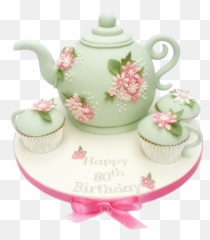 Girls Cakes Kids Birthday Cakes Dubai - Cake Stand Emoji,Teapot Emoji
