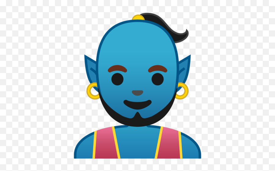 Man Genie Emoji - Icon,Aladdin Emoji