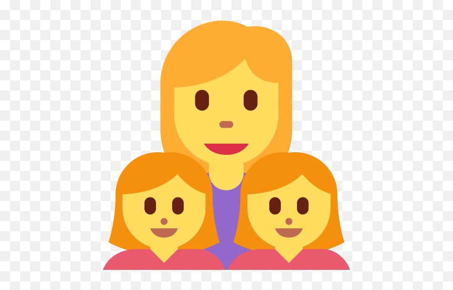 Woman Girl Girl Emoji - Man Girl Boy Emoji,Girl Emoji Meaning
