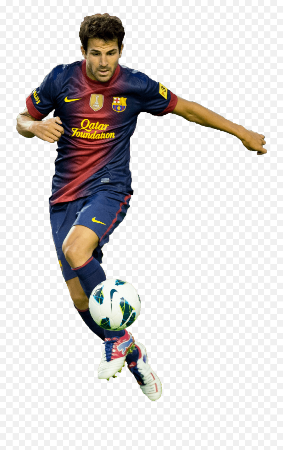 Football Player Png - Cesc Fabregas Barcelona Png Emoji,Pro Soccer Emojis