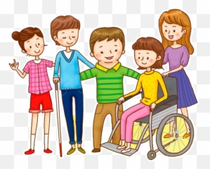 Disability Wheelchair Disabled Friends - Person With Disability Clipart Emoji,Wheelchair Emoji Meme