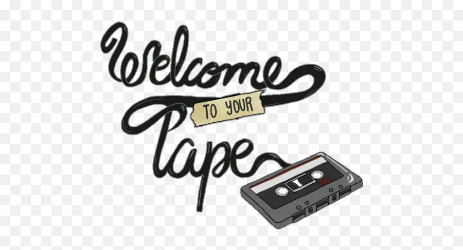 13 Reasons Why 1 Stickers For Whatsapp - Calligraphy Emoji,Cassette Tape Emoji